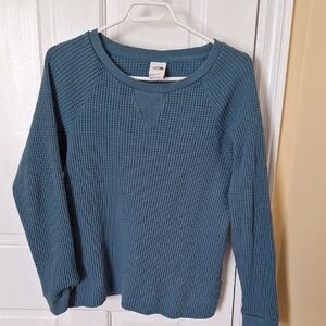 The North Face Blue Crew Neck Sweater